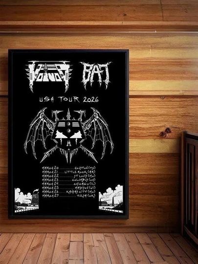 Discover Poster Ryan Waste USA March 2026 Tour