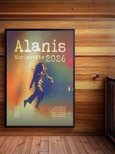 Discover Alanis Morissette Tour 2026 Poster