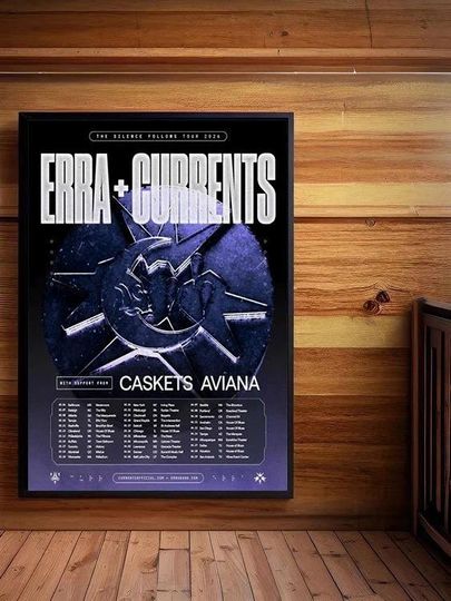 Discover Poster Erra And Currents Tour The Silence Follows 2026