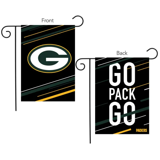 Green Bay Packers Slogan Garden Flag football  12.5" x 18" Briarwood Lane