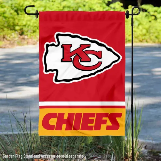 Discover KC Chiefs Garden Flag and Yard Banner