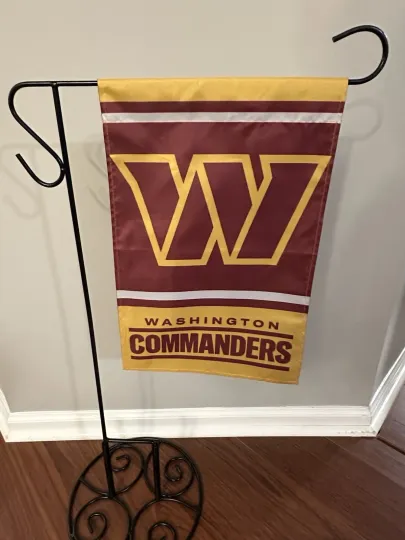 Washington Commanders Garden Flag Double Sided Commanders Premium Yard Flag