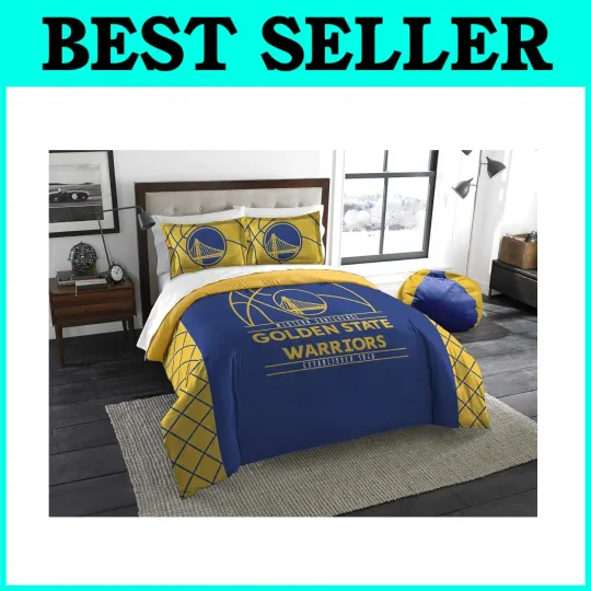 Discover NBA Golden State Warriors Twin Comforter Set