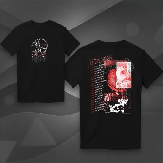 Discover Static Dress 2025 US TOUR Unisex T-Shirt