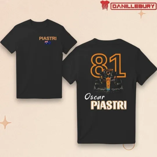 Discover 81 Oscar Piastri Australia 2025 Men Women T-Shirt