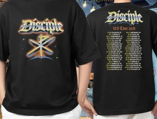 Discover Disciple Us Tour 2026 Concert Fan Gifts Unisex T-Shirt