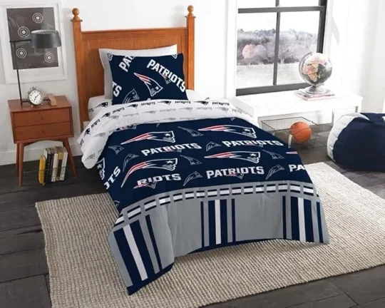 Discover football Unisex-Adult Rotary Bedding Set