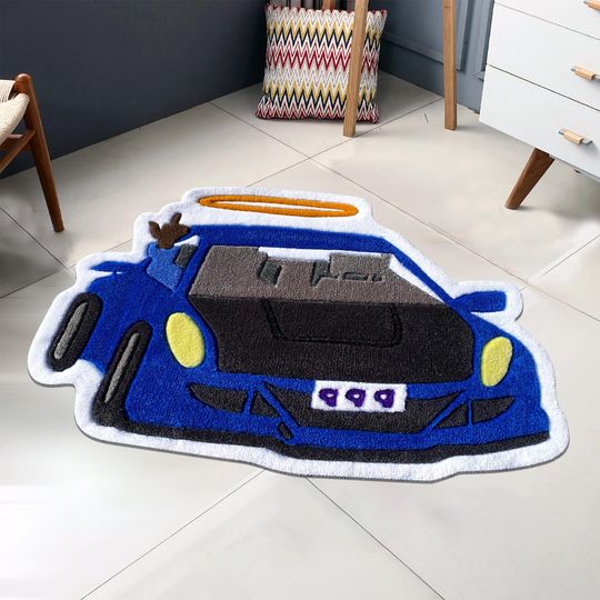 Discover Car Rug, Music Rug, Juice Wrld 999 Rug, Album Cover Rug