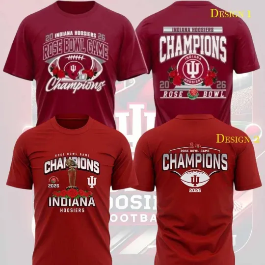 Indiana Team College Football 2026 Rose Bowl Champions Unisex Gift For Fans