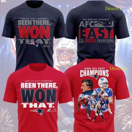 Discover New England Patriot 2025 AFC East Division Champions Unisex Gifts For Fans
