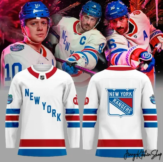 New York 2026 Winter Classic New Hockey Jersey