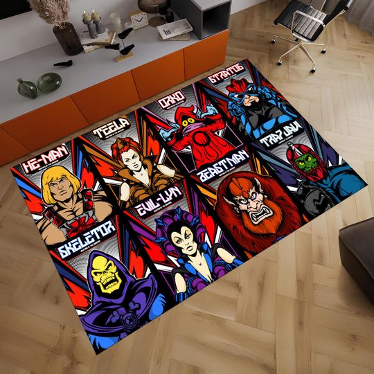 Discover Movie Characters Rug, Poster Rug, Hiphop Rug, Legend Rug, Gift for Her