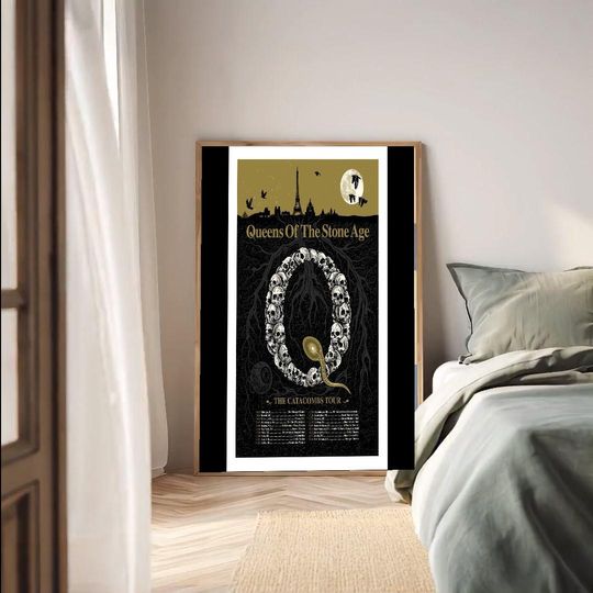 Discover Catacombs Tour Calendar Poster Music Wall Art Print