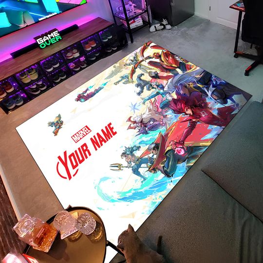 Discover Custom Marvel Rug, Marvel Characters and Superheroes Game Room Decor