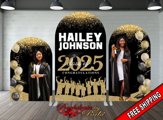 Discover Graduation Arched, Graduation Chiara Banner, Graduation Backdrop, Graduation Arch Cover Chiara, Graduation Banner, Class of 2025 Arched