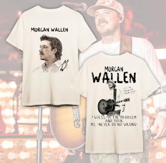 I’m the Problem Dateback Tour 2026 Sand Unisex Country Logo T-Shirt