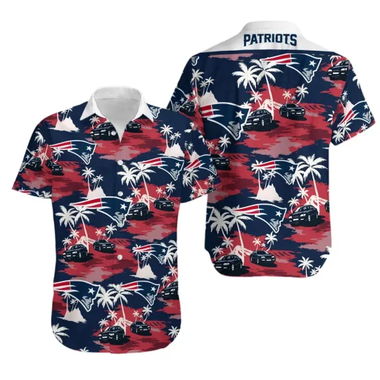 Discover New England Football Team Patriotss Hawaiian Shirt