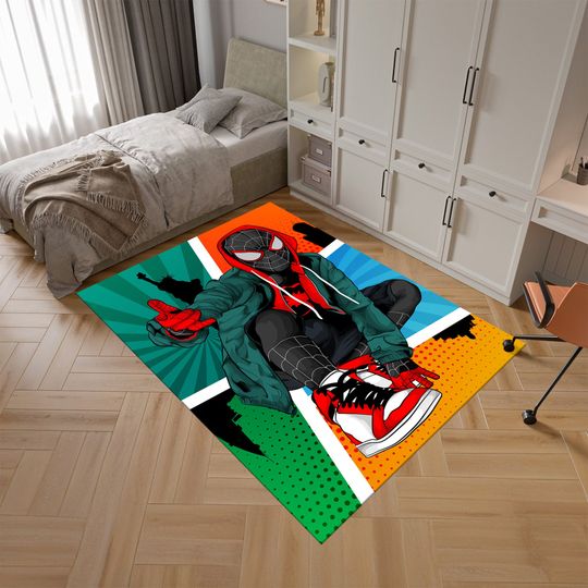 Discover Spiderman Rug, Super Hero Rug, Rug Movie Decor