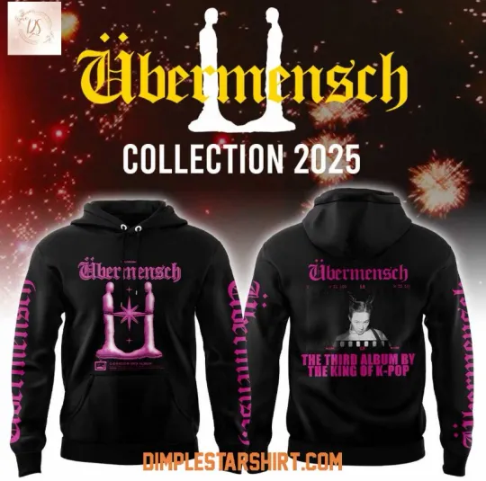 Discover G Dragon King Of K-Pop Ubermensch 2025 3D Hoodie