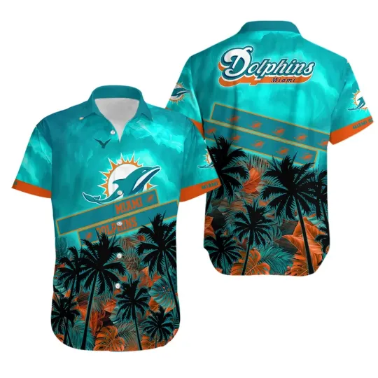 Discover Miami Football Team Dolphinss Hawaiian Shirt