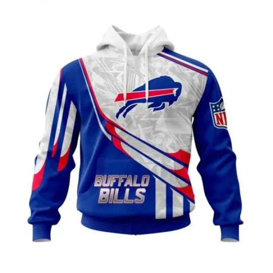 Discover Personalized Buffalo Football Team Billss Hoodie Lightweight Adults S-5XL