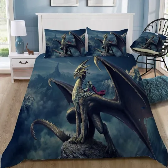 Discover Game Of Thrones Dragon Full Bedding Duvet Cover Set