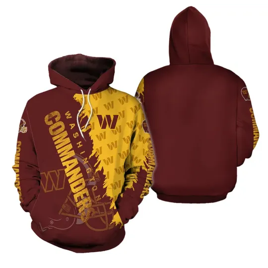 Discover Personalized Washington Football Team Commanderss Hoodie