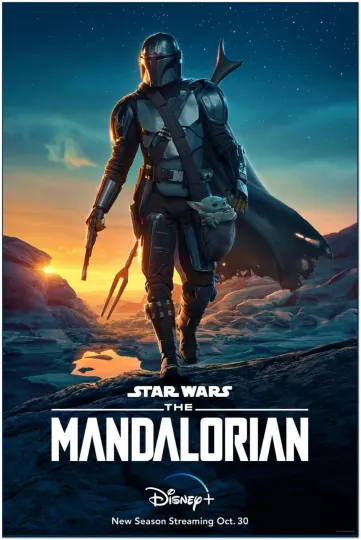 Discover The Mandalorian Season 2 Poster - Star Wars Series Vertical Poster