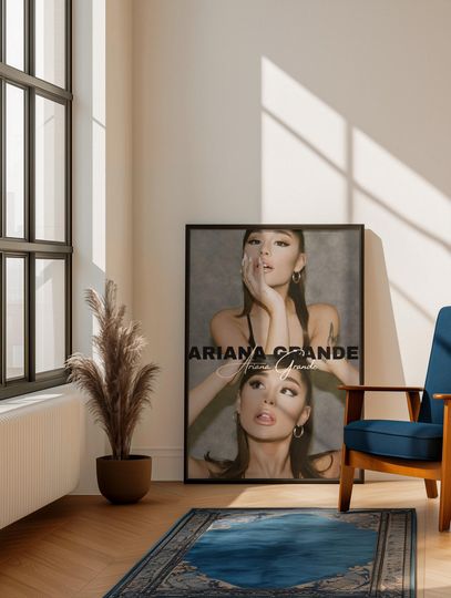 Signed Ariana Poster | Limited Edition Autograph | Hand-Signed Concert Print