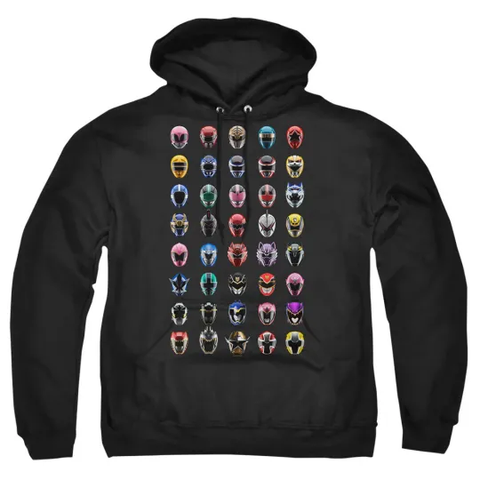 Mighty Morphin Power Rangers Timeline Pullover Hoodie