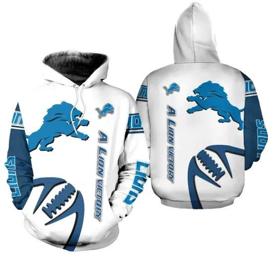 Discover Detroit Football Team Lionss Hoodie