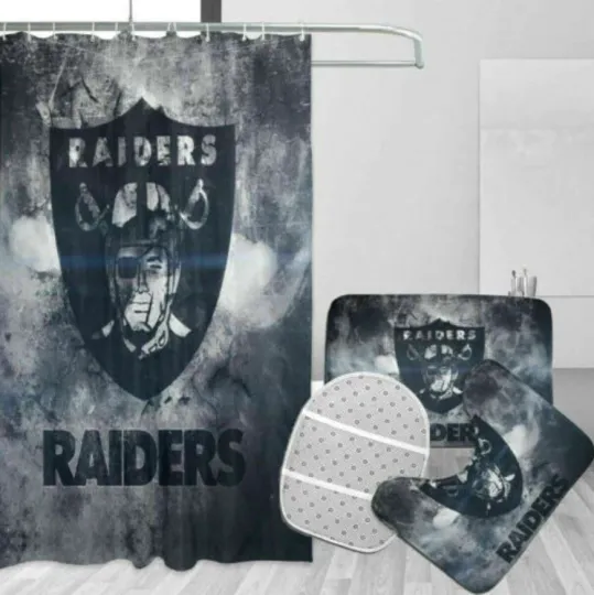 Discover Las Vegas Football Classic Waterproof Bathroom Sets, Shower Curtain Sets.