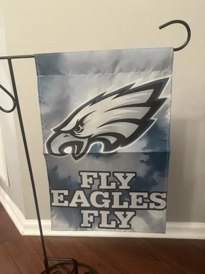 Discover Philadelphia Eagles Garden Flag Double Sided Tie Die Eagles  Premium Yard Flag