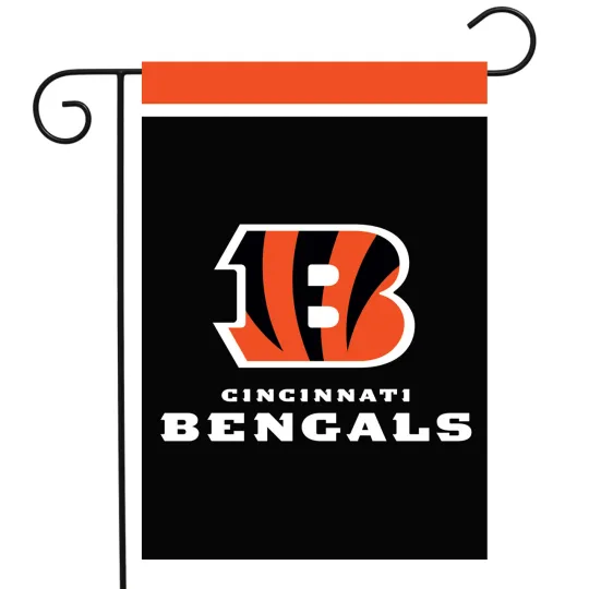 Discover Cincinnati Bengals Garden Flag football Licensed 12.5" x 18" Briarwood Lane