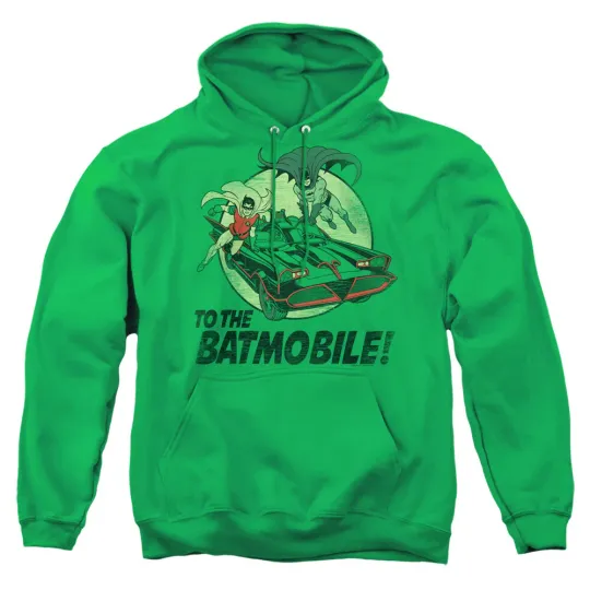 Discover Batman Classic TV Series To The Batmobile Hoodie
