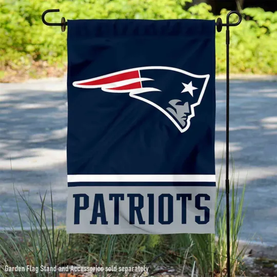 New England Patriots Garden Flag and Yard Banner