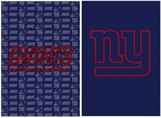 Discover New York Giants Premium Garden Flag Banner, Double Sided, Glitter Style,...