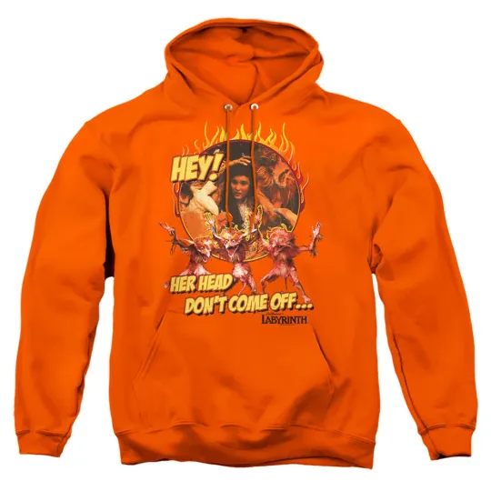 Discover Labyrinth Head Don't Come Off Pullover Hoodie