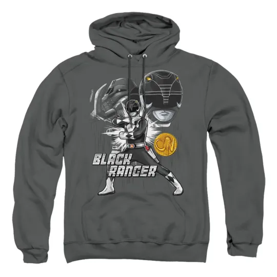 Mighty Morphin Power Rangers Black Ranger Hoodie