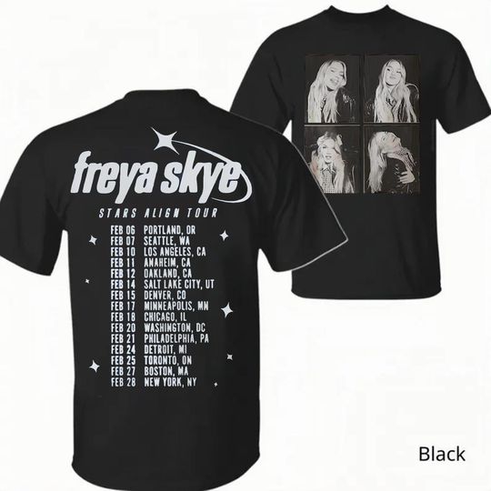 Discover Gift For Lover Freya Skye Silent Treatment Shirt, Stars Align Tour 2026 Festival Tee, Disney Channel Zombies 4 Nova Bright