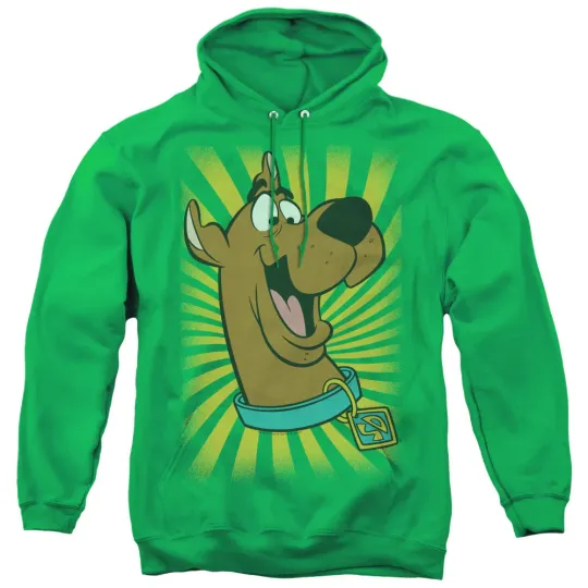 Scooby Doo™ Officially Licensed Men's Hoodie Kelly Green Clothing