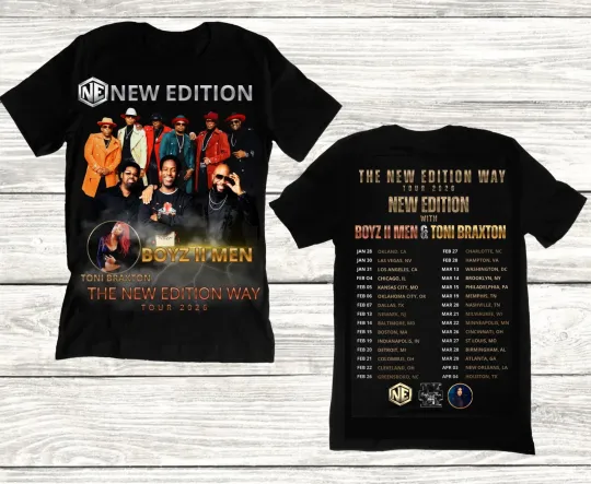 The New Edition Way 2026 T-shirt Unisex