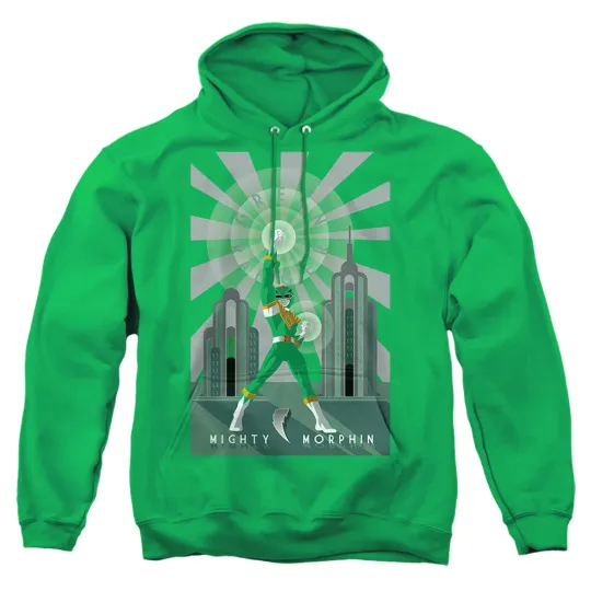 Discover Green Ranger Deco Pullover Hoodie