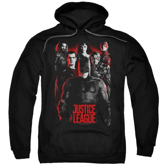 Justice League Movie Men's Hoodie Black