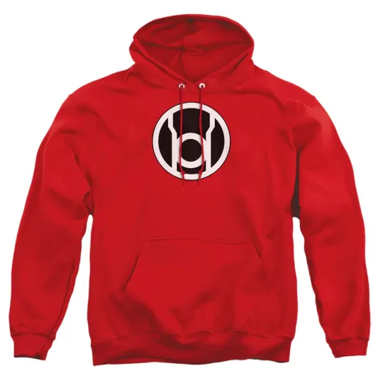 Discover Green Lantern Red Lantern Logo Men's Hoodie