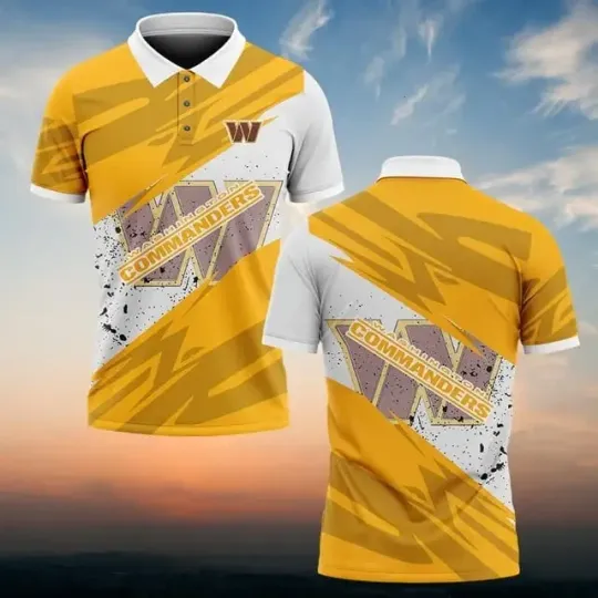 Discover Washington Football Team Redskins Polo Shirt