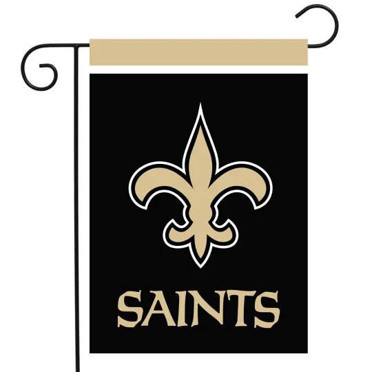 New Orleans Saints Garden Flag football  12.5" x 18" Briarwood Lane