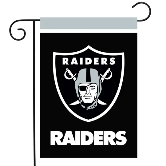 Las Vegas Raiders Garden Flag football  12.5" x 18" Briarwood Lane