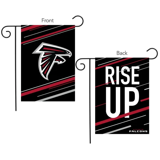 Atlanta Falcons Slogan Garden Flag football  12.5" x 18" Briarwood Lane