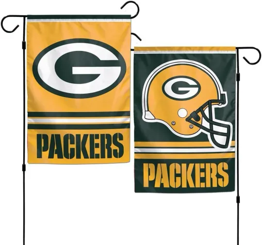football Green Bay Packers Double Sided 12.5" x 18" Garden Flag